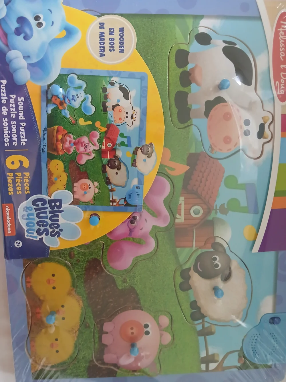 Melissa & Doug Blue's Clues & You! Sound Puzzle